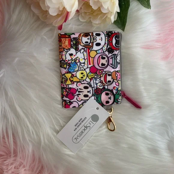 LeSportsac x Tokidoki Pouch Coin Purse Wallet - Picture 5 of 7